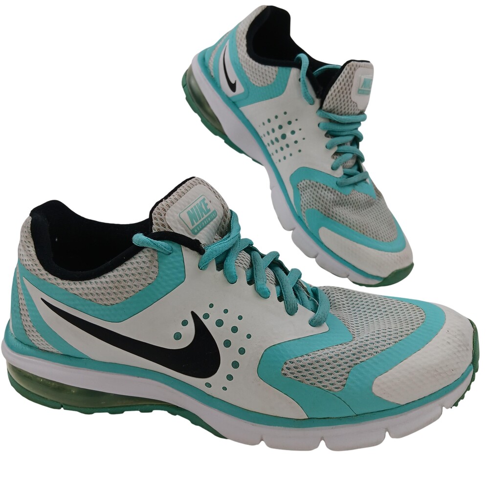 Nike Air Max Premiere Run Shoes Womens Size 9 White Teal Running Sneakers